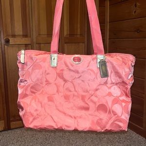 Coach Peach Purse